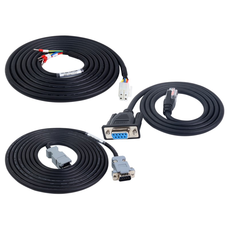 DSY Series 400W CANopen DC Servo Motor 24-70VDC 1.27Nm 3000rpm 17-Bit Incremental Encoder IP65 - DSY-C400L2A2-M17S | StepperOnline CA