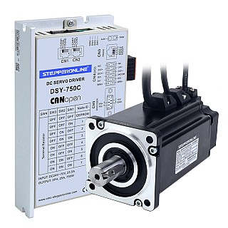 DSY Series 750W CANopen DC Servo Motor 24-70VDC 2.39Nm w/ Brake