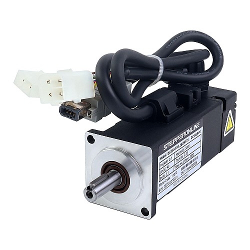 DSY Series 100W CANopen DC Servo Motor 24-70VDC 0.318Nm w/ Brake 3000rpm 17-Bit Incremental Encoder IP65 - DSY-C100L2B2-M17S | StepperOnline CA