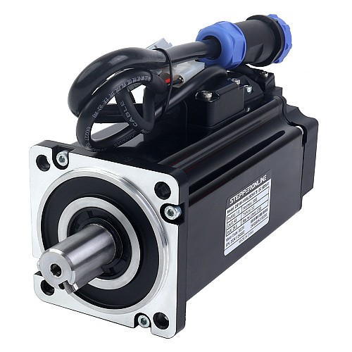 DSY Series 1000W CANopen DC Servo Motor 24-70VDC 3.20Nm w/ Brake 3000rpm 17-Bit Incremental Encoder IP65 - DSY-C1000L2B2-M17S | StepperOnline CA