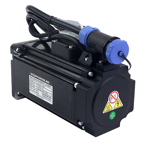 DSY Series 1000W CANopen DC Servo Motor 24-70VDC 3.20Nm w/ Brake 3000rpm 17-Bit Incremental Encoder IP65 - DSY-C1000L2B2-M17S | StepperOnline CA