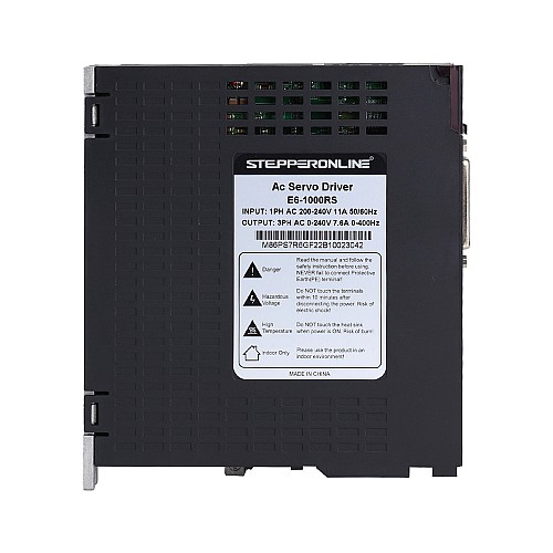 E6 Series 1000W AC Servo Motor Kit 3000rpm 3.18Nm 17-Bit Encoder IP65 - E6-RS1000H2A2-M17S | StepperOnline CA