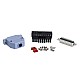 E6 Series 200W AC Servo Motor Kit 3000rpm 0.64Nm 17-Bit Encoder IP65 - E6-RS200H2A2-M17S | StepperOnline CA E6 Series 200W AC Servo Motor Kit 3000rpm 0.64Nm 17-Bit Encoder IP65 - E6-RS200H2A2-M17S | StepperOnline CA