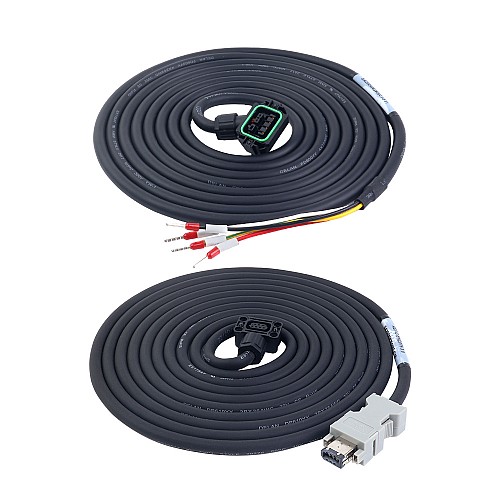 A6 Series 400W EtherCAT AC Servo Motor Kit 3000rpm 1.27Nm 17-Bit Absolute Encoder IP67 - A6-EC400H2A1-M17 | StepperOnline CA A6 Series 400W EtherCAT AC Servo Motor Kit 3000rpm 1.27Nm 17-Bit Absolute Encoder IP67 - A6-EC400H2A1-M17 | StepperOnline CA
