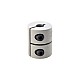 5mm - 6.35mm Rigid Coupling 20x25mm CNC Stepper Motor Shaft Coupler - GX2025-5-6.35 | StepperOnline CA