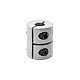 8mm - 8mm Rigid Coupling 20x25mm CNC Stepper Motor Shaft Coupler - GX2025-8-8 | StepperOnline CA