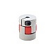 5mm - 6.35mm Flexible Jaw Coupling 20x25mm CNC Stepper Motor Shaft Coupler - MH2025-5-6.35 | StepperOnline CA