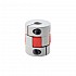 6.35mm - 8mm Flexible Jaw Coupling 25x30mm CNC Stepper Motor Shaft Coupler