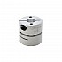 8mm - 8mm Flexible Single Disc Coupling 19x19mm CNC Stepper Motor Shaft Coupler