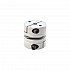 5mm - 5mm Flexible Single Disc Coupling 26x26mm CNC Stepper Motor Shaft Coupler