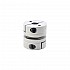 5mm - 8mm Flexible Single Disc Coupling 26x26mm CNC Stepper Motor Shaft Coupler