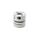 6mm - 10mm Flexible Single Disc Coupling 26x26mm CNC Stepper Motor Shaft Coupler - MP2626-6-10 | StepperOnline CA