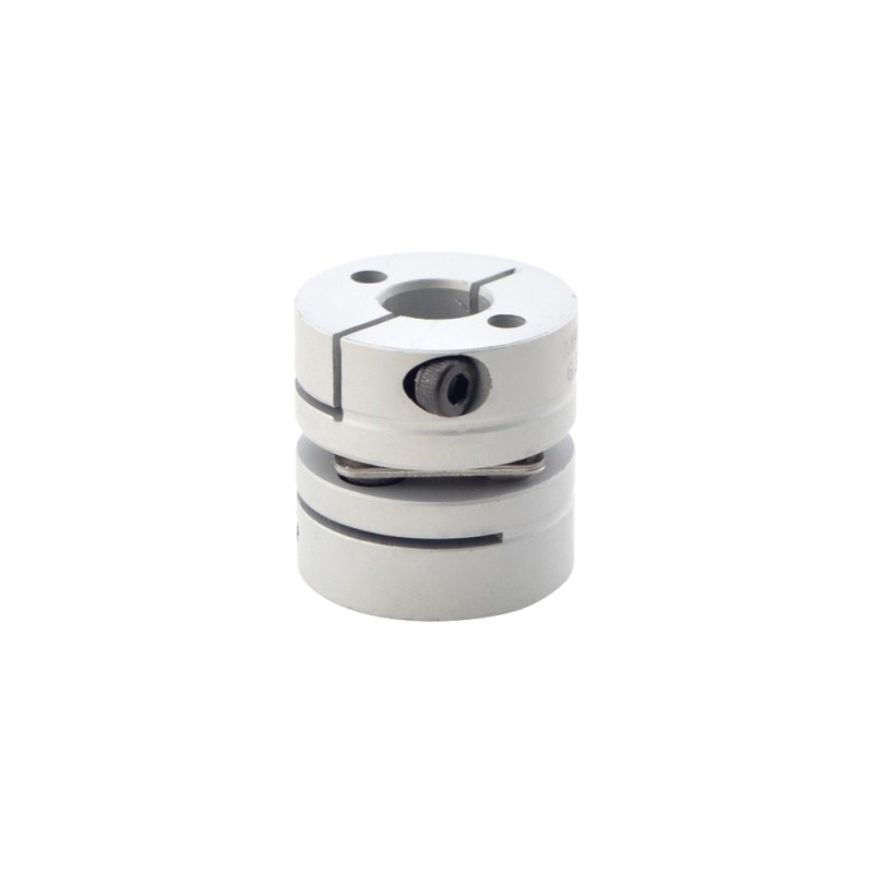 6.35mm - 10mm Flexible Single Disc Coupling 26x26mm CNC Stepper Motor Shaft Coupler - MP2626-6.35-10 | StepperOnline CA