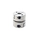 6.35mm - 8mm Flexible Single Disc Coupling 26x26mm CNC Stepper Motor Shaft Coupler - MP2626-6.35-8 | StepperOnline CA