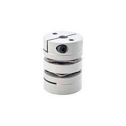 5mm - 6mm Flexible Double Disc Coupling 26x35mm CNC Stepper Motor Shaft Coupler