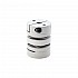 5mm - 6mm Flexible Double Disc Coupling 26x35mm CNC Stepper Motor Shaft Coupler