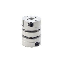 8mm - 8mm Flexible Double Disc Coupling 26x35mm CNC Stepper Motor Shaft Coupler
