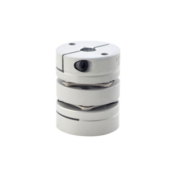 8mm - 14mm Flexible Double Disc Coupling 32x41mm CNC Stepper Motor Shaft Coupler