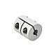 5mm - 6.35mm Rigid Coupling 20x25mm CNC Stepper Motor Shaft Coupler - GX2025-5-6.35 | StepperOnline CA