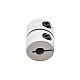 5mm - 6.35mm Rigid Coupling 20x25mm CNC Stepper Motor Shaft Coupler - GX2025-5-6.35 | StepperOnline CA