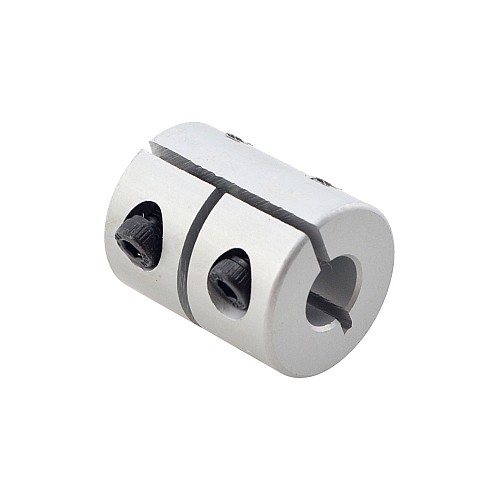 6.35mm - 8mm Rigid Coupling 20x25mm CNC Stepper Motor Shaft Coupler - GX2025-6.35-8 | StepperOnline CA