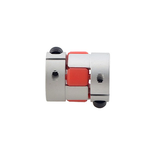 5mm - 6.35mm Flexible Jaw Coupling 20x25mm CNC Stepper Motor Shaft Coupler - MH2025-5-6.35 | StepperOnline CA
