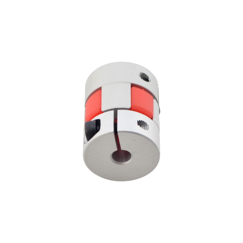 5mm - 6.35mm Flexible Jaw Coupling 20x25mm CNC Stepper Motor Shaft Coupler - MH2025-5-6.35 | StepperOnline CA