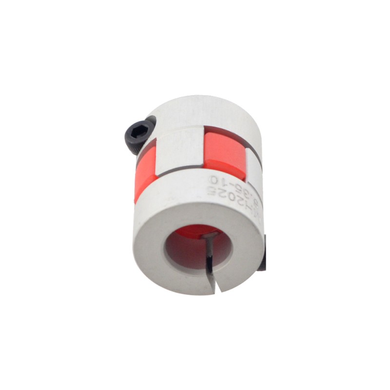 6.35mm - 10mm Flexible Jaw Coupling 20x25mm CNC Stepper Motor Shaft Coupler - MH2025-6.35-10 | StepperOnline CA