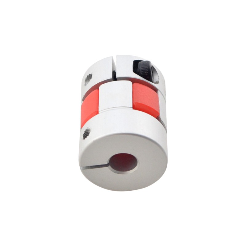 6.35mm - 6.35mm Flexible Jaw Coupling 20x25mm CNC Stepper Motor Shaft Coupler - MH2025-6.35-6.35 | StepperOnline CA