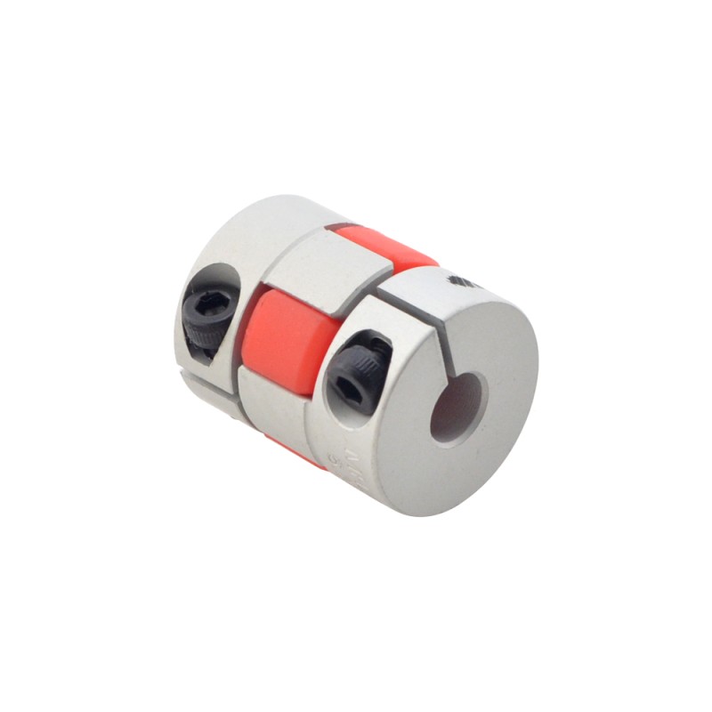 6.35mm - 8mm Flexible Jaw Coupling 20x25mm CNC Stepper Motor Shaft Coupler - MH2025-6.35-8 | StepperOnline CA