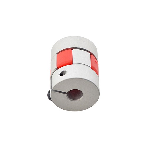 6.35mm - 8mm Flexible Jaw Coupling 20x25mm CNC Stepper Motor Shaft Coupler - MH2025-6.35-8 | StepperOnline CA
