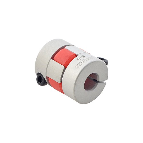 8mm - 8mm Flexible Jaw Coupling 20x25mm CNC Stepper Motor Shaft Coupler - MH2025-8-8 | StepperOnline CA