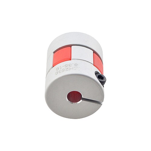 6.35mm - 10mm Flexible Jaw Coupling 25x30mm CNC Stepper Motor Shaft Coupler - MH2530-6.35-10 | StepperOnline CA