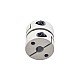 5mm - 5mm Flexible Single Disc Coupling 19x19mm CNC Stepper Motor Shaft Coupler - MP1919-5-5 | StepperOnline CA