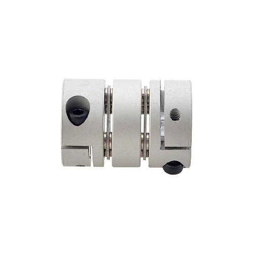 8mm - 8mm Flexible Double Disc Coupling 19x26mm CNC Stepper Motor Shaft Coupler - MP1926-8-8 | StepperOnline CA