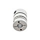 8mm - 8mm Flexible Double Disc Coupling 19x26mm CNC Stepper Motor Shaft Coupler - MP1926-8-8 | StepperOnline CA
