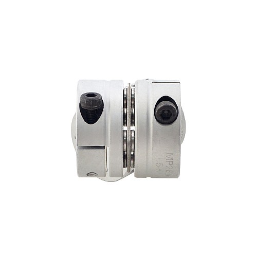 5mm - 5mm Flexible Single Disc Coupling 26x26mm CNC Stepper Motor Shaft Coupler - MP2626-5-5 | StepperOnline CA