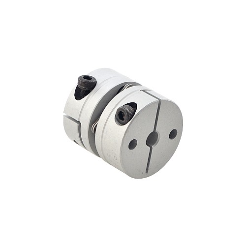 5mm - 5mm Flexible Single Disc Coupling 26x26mm CNC Stepper Motor Shaft Coupler - MP2626-5-5 | StepperOnline CA