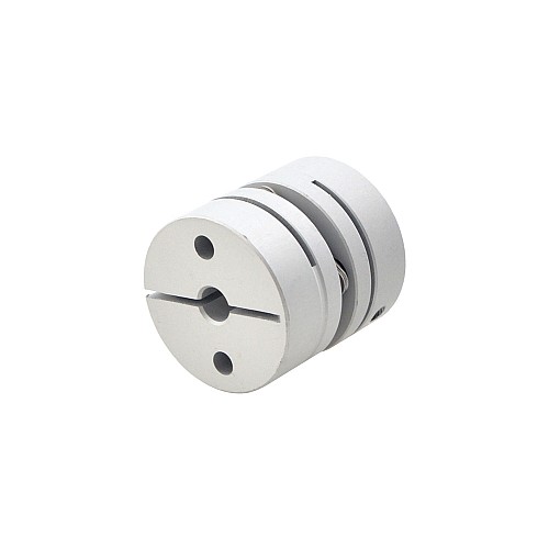 5mm - 6.35mm Flexible Single Disc Coupling 26x26mm CNC Stepper Motor Shaft Coupler - MP2626-5-6.35 | StepperOnline CA