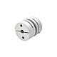 5mm - 6.35mm Flexible Single Disc Coupling 26x26mm CNC Stepper Motor Shaft Coupler - MP2626-5-6.35 | StepperOnline CA