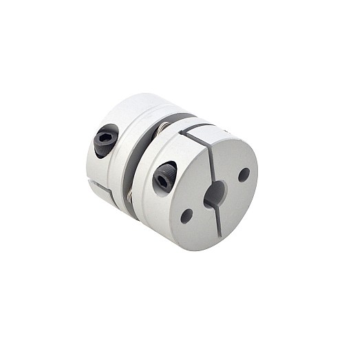 5mm - 6.35mm Flexible Single Disc Coupling 26x26mm CNC Stepper Motor Shaft Coupler - MP2626-5-6.35 | StepperOnline CA