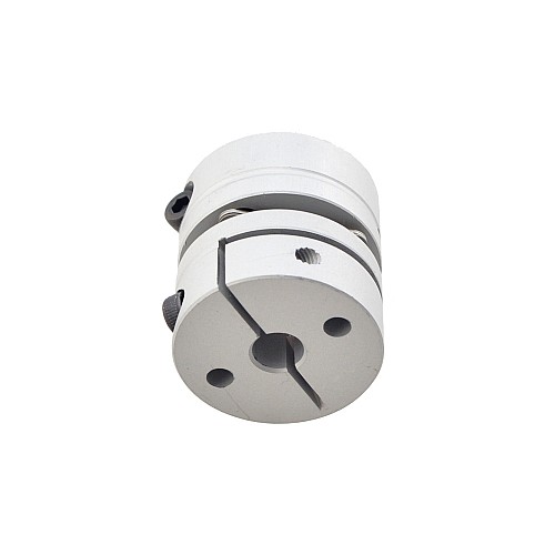 5mm - 6.35mm Flexible Single Disc Coupling 26x26mm CNC Stepper Motor Shaft Coupler - MP2626-5-6.35 | StepperOnline CA