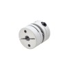 6.35mm - 10mm Flexible Single Disc Coupling 26x26mm CNC Stepper Motor Shaft Coupler - MP2626-6.35-10 | StepperOnline CA