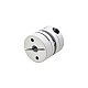 6.35mm - 10mm Flexible Single Disc Coupling 26x26mm CNC Stepper Motor Shaft Coupler - MP2626-6.35-10 | StepperOnline CA