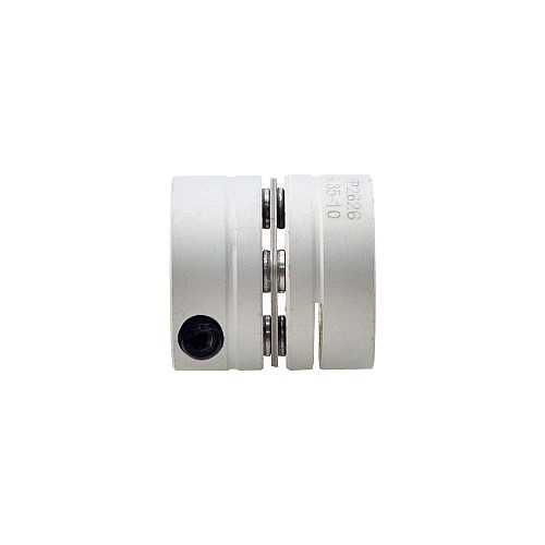 6.35mm - 10mm Flexible Single Disc Coupling 26x26mm CNC Stepper Motor Shaft Coupler - MP2626-6.35-10 | StepperOnline CA