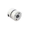 6.35mm - 10mm Flexible Single Disc Coupling 26x26mm CNC Stepper Motor Shaft Coupler - MP2626-6.35-10 | StepperOnline CA
