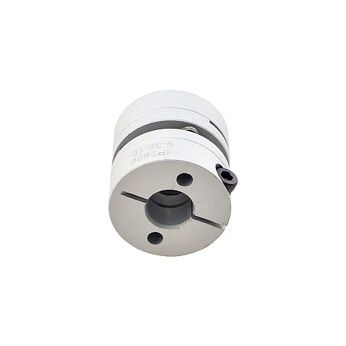 6.35mm - 10mm Flexible Single Disc Coupling 26x26mm CNC Stepper Motor Shaft Coupler - MP2626-6.35-10 | StepperOnline CA