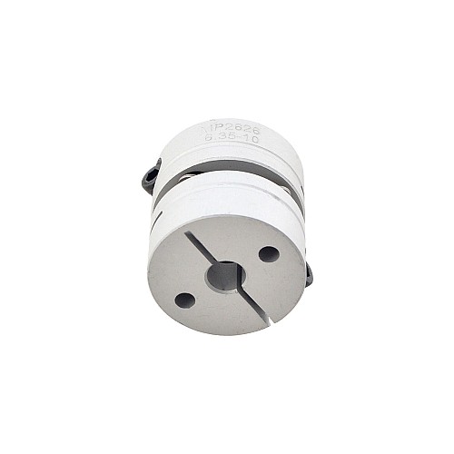 6.35mm - 10mm Flexible Single Disc Coupling 26x26mm CNC Stepper Motor Shaft Coupler - MP2626-6.35-10 | StepperOnline CA