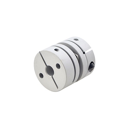 6.35mm - 6.35mm Flexible Single Disc Coupling 26x26mm CNC Stepper Motor Shaft Coupler - MP2626-6.35-6.35 | StepperOnline CA 6.35mm - 6.35mm Flexible Single Disc Coupling 26x26mm CNC Stepper Motor Shaft Coupler - MP2626-6.35-6.35 | StepperOnline CA