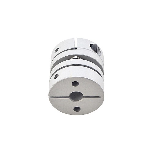6.35mm - 6.35mm Flexible Single Disc Coupling 26x26mm CNC Stepper Motor Shaft Coupler - MP2626-6.35-6.35 | StepperOnline CA 6.35mm - 6.35mm Flexible Single Disc Coupling 26x26mm CNC Stepper Motor Shaft Coupler - MP2626-6.35-6.35 | StepperOnline CA